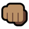 Oncoming Fist - Medium emoji on Microsoft